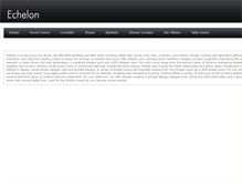 Tablet Screenshot of echelonhome.com